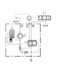 Srauto reguliavimo vožtuvas VMP 3 padėčių VPR3EP10003ST