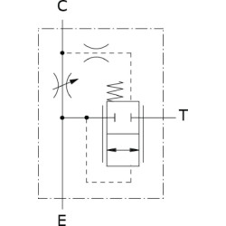 Srauto reguliatorius plienas, 3 padėčių, VPR3ET05006ST