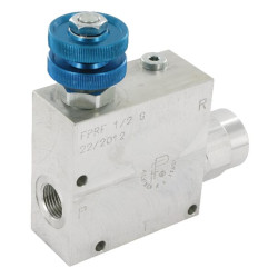 Srauto reguliavimo vožtuvas 3 padėčių 1/2" 50-90 l/min FPRF12G