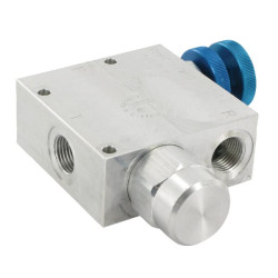 Srauto reguliavimo vožtuvas 3 padėčių 1/2" 50-90 l/min FPRF12G