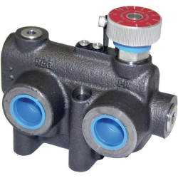 Srauto reguliavimo vožtuvas, 3 padėčių, 0–30 l/min. RV2FV2V012030