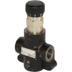 Srauto reguliavimo vožtuvas 3 padėčių 0-25 l/min MTKA2VBM08