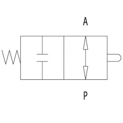 Ribinis vožtuvas VF-NA, G3/8" C056V0817