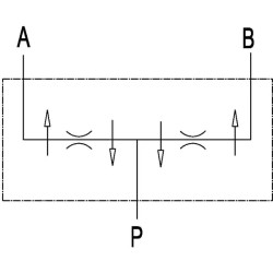 Srauto daliklis, V-EQ, 25 C056V1005