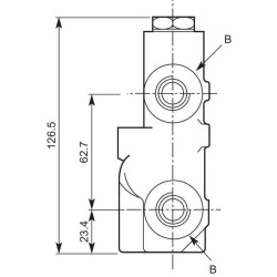 Srauto daliklis FV200 40-60% FV200503J
