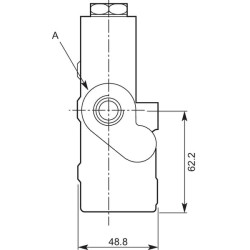 Srauto daliklis FV200 25-75% FV200701S