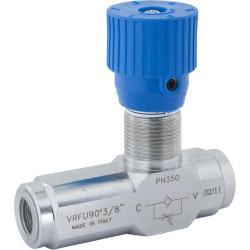 Droselinis atbulinis vožtuvas VRFU90°, G3/8" C056V0582