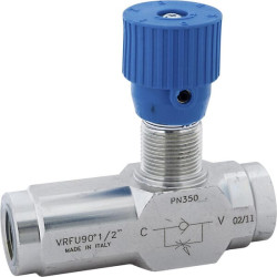 Droselinis atbulinis vožtuvas VRFU90°, G3/4" C056V0588