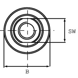 Droselinės sklendės atbulinis vožtuvas S-12-D-3/4" FPMU20001