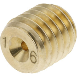 Droselio varžtas M10 Ø 1,6 mm Br SSM101216BR