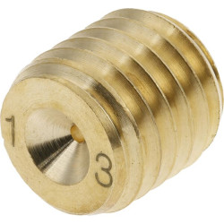 Droselio varžtas M12 Ø 1,3 mm Br SSM121213BR