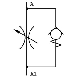 Droselio atbulinis vožtuvas FT257518