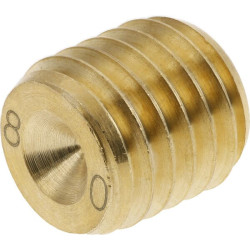 Droselio varžtas M12 Ø 0,8 mm Br SSM121208BR