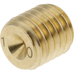 Droselio varžtas M10 Ø 1,0 mm Br SSM101210BR