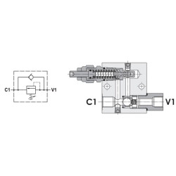 Sekvencinis vožtuvas 3/8 FPSQD05001
