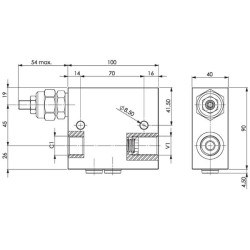 Plieninis sekos vožtuvas 3/4 FPSQD20001ST