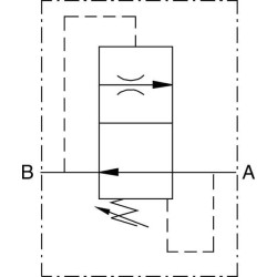 Padorus F-06-S-(05-15) 3/8 DCV05001 laikiklis
