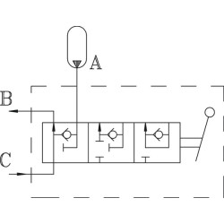 Atjungimo stabdžių valdymo vožtuvas BV201283 BV201283