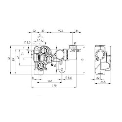 Stabdžių vožtuvas SAFIM Spool 20 BV201685