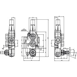 Malkų skaldymo vožtuvas SD41010