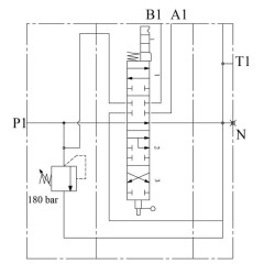Malkų skaldymo vožtuvas 1/2" P40U17KZ1TG