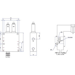 Plūgo atbulinės eigos vožtuvas VRA/LPD 40 VRALPD10001