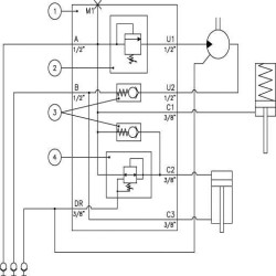 KV10 kolektorius be jungiamųjų veržlių KV10
