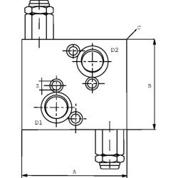 Atleidimo vožtuvas 20 A 12 OMT A 3/4" VADDF20001