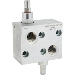 Dvigubo srauto reguliavimo ir atbulinis vožtuvas VBCDF DE OMP/OMR C056V0425