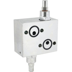 Dvigubo srauto reguliavimo ir atbulinis vožtuvas VBCDF DE OMP/OMR C056V0425