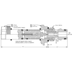 Kasetės vožtuvas 2/2 SVP10-NC-00-B-00 SVP10NC00B00