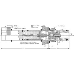 Kasetės vožtuvas 2/2 SVP10-NCR-00-B-00 SVP10NCR00B00