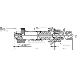 Kasetės vožtuvas 2/2 SVP08-CDB-00-B-00 SVP08CDB00B00