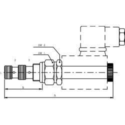 Kasetė 3/2 EL08-A-1-P-B EL08A1PB