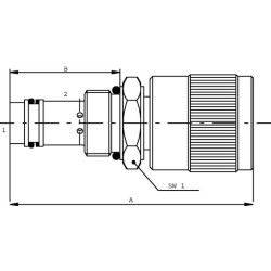 Srauto reguliavimo vožtuvas, 2 padėčių, kasetė PU10AAM0B