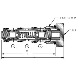 Srauto daliklis CP3411B01010