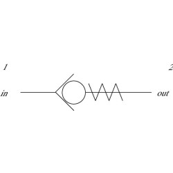 Atbulinis vožtuvas CV08-NP-03-B00-35 CV08NP03B350
