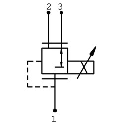 Reduktoriaus vožtuvo kasetė 12V RP10W022B