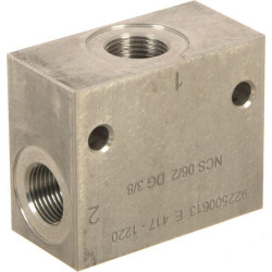Aliuminio korpusas NCS 06/2 3/8 BSP CP9062A06ANCS