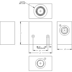 Aliuminio korpusas SDC16-2-A-1 CP9162A16M