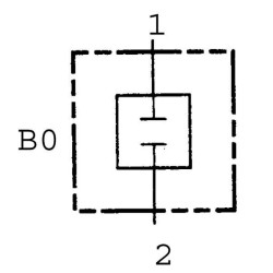 Ertmės kamštis, 2 krypčių, 12 serijų, CP93122B0
