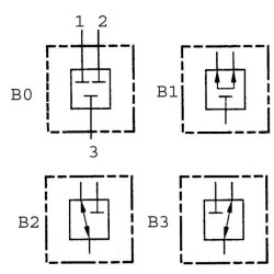 Ertmės kamštis, 3S krypčių, 12 serijų, CP93123SB0