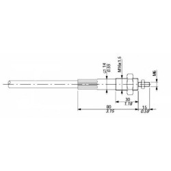 Valdymo kabelis AK-CG 4000 mm AKCZ4000