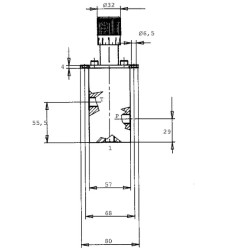 Servo sukimo rankenėlė SV70-B/001A-001A SV70B