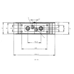 Servo kojinis pedalas SV51-B/001C-001C SV51B