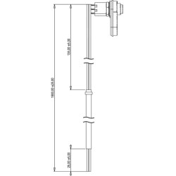 Priekinė plokštelė su dviem mygtukais INFPCL84922B