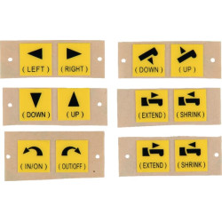 Apollo lipdukų rinkinys H19STICKER2