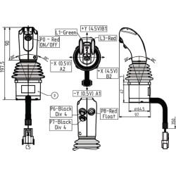 Priekinio krautuvo vožtuvas SD122/2 komplektas, sraigtas 12VDC AE SDM1222002KIT