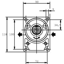 Siurblys PLP20.11,2D0-54B2-LBE/BC-N-EL FS PLP2011D054B2