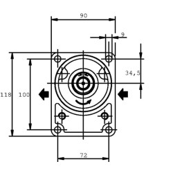 Siurblys PLP20.4D0-12B2-LBE/BC-N-EL FS PLP204D012B2